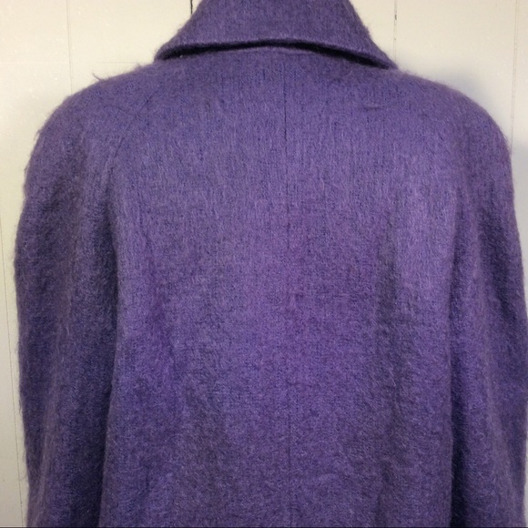 Appleseed’s womens mohair wool coat siz 10 petite vintage USA - Picture 4 of 9
